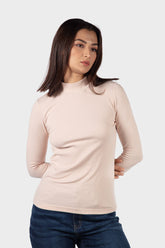 Ladies Essentials Long Sleeve Knitted T-Shirt