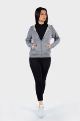 Ladies Essentials Zip-Up Hoodie