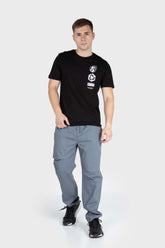 Men's Graphic Print Cotton Knitted T-Shirt