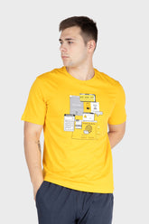 Men's Graphic Print Cotton T-Shirt