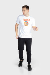 Men's Essential Graphic Print Short Sleeve Cotton T-Shirt