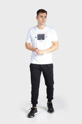 Men's Essential Graphic Print Short Sleeve Cotton T-Shirt