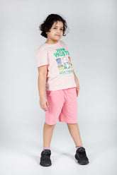 Girls Essentials Printed Cotton T-Shirt