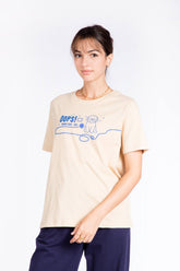 Ladies Essentials Printed Cotton T-Shirt