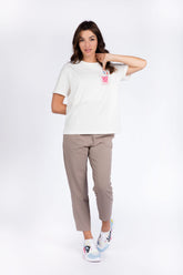 Ladies Essentials Printed Cotton T-Shirt - Culture Collection