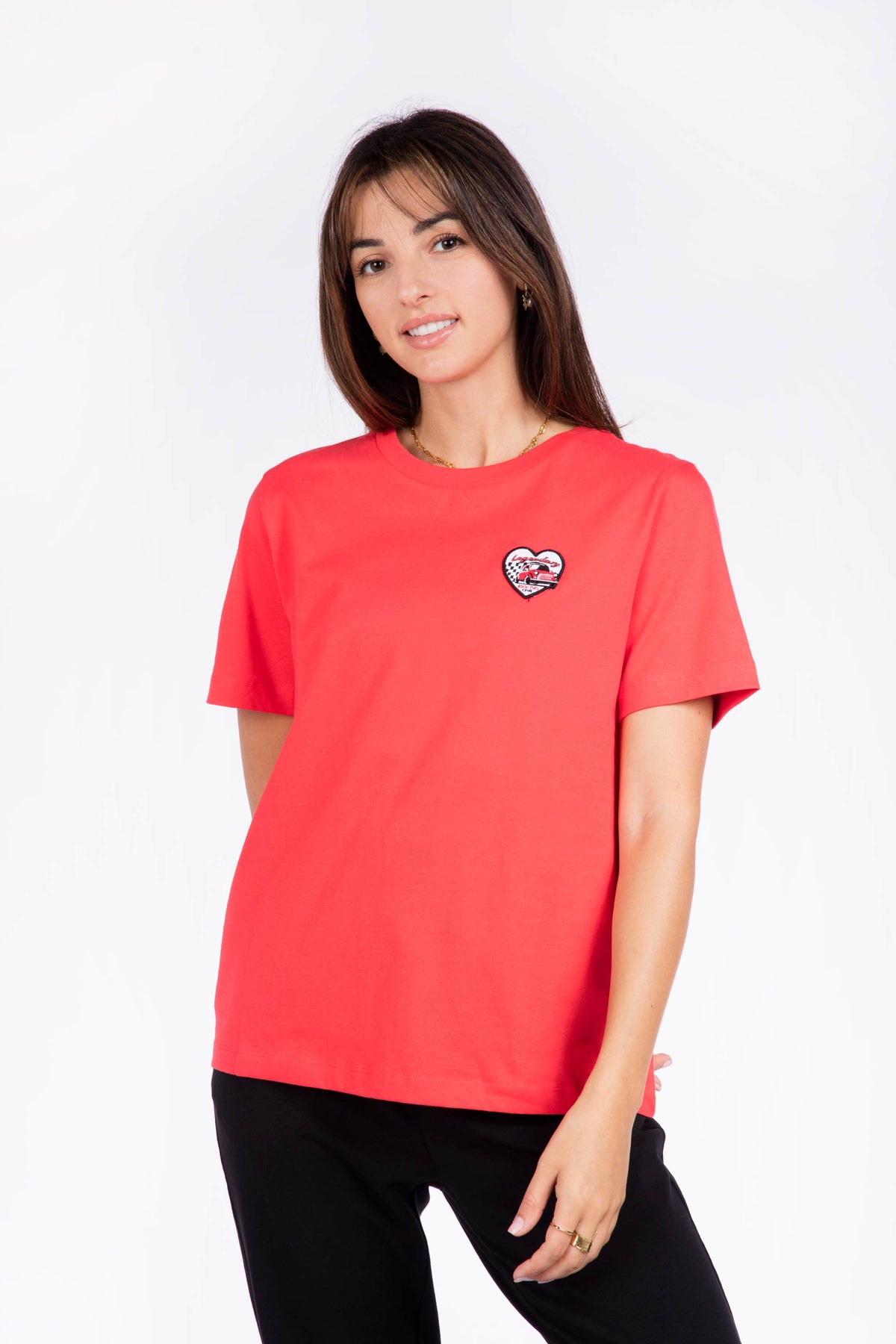 Ladies Essentials T-Shirt - Bright Pink