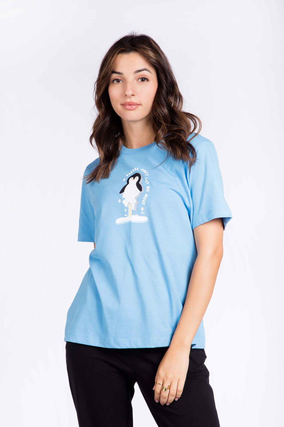 Ladies Essentials Printed Cotton T-Shirt